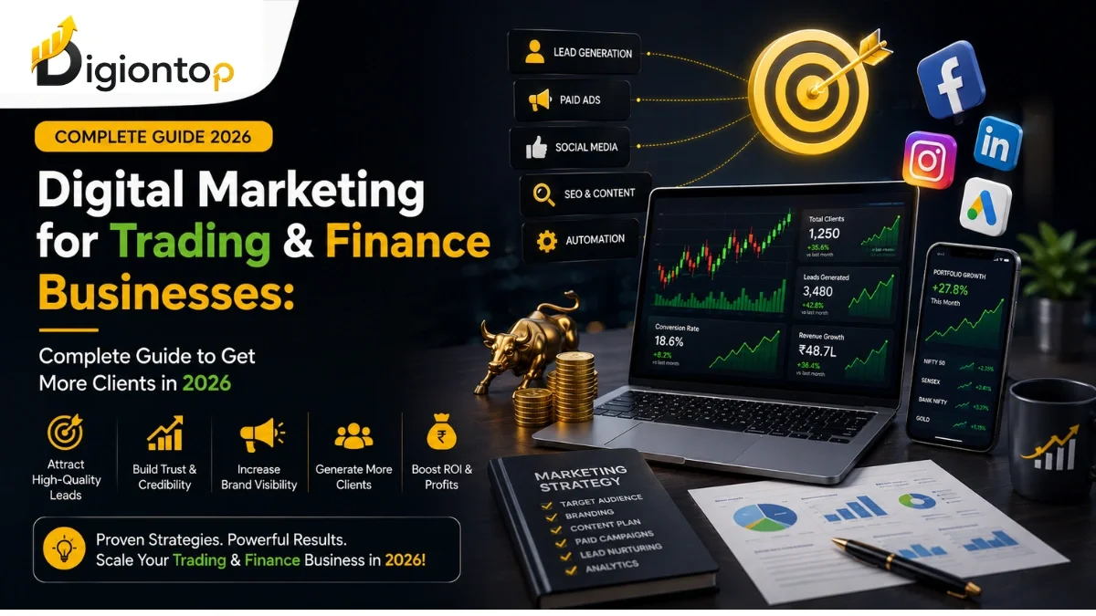 Digital marketing strategy for trading and finance businesses to get more clients
